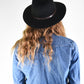 tHe DiNgo Felt Hat - Black