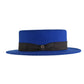Chapeau en Feutre The Trip - Bleu sur Noir