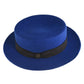 Chapeau en Feutre The Trip - Bleu sur Noir