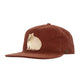 PREORDER - The Stash Cap – Wombat Embroidery – Corduroy Brown Snapback Hat