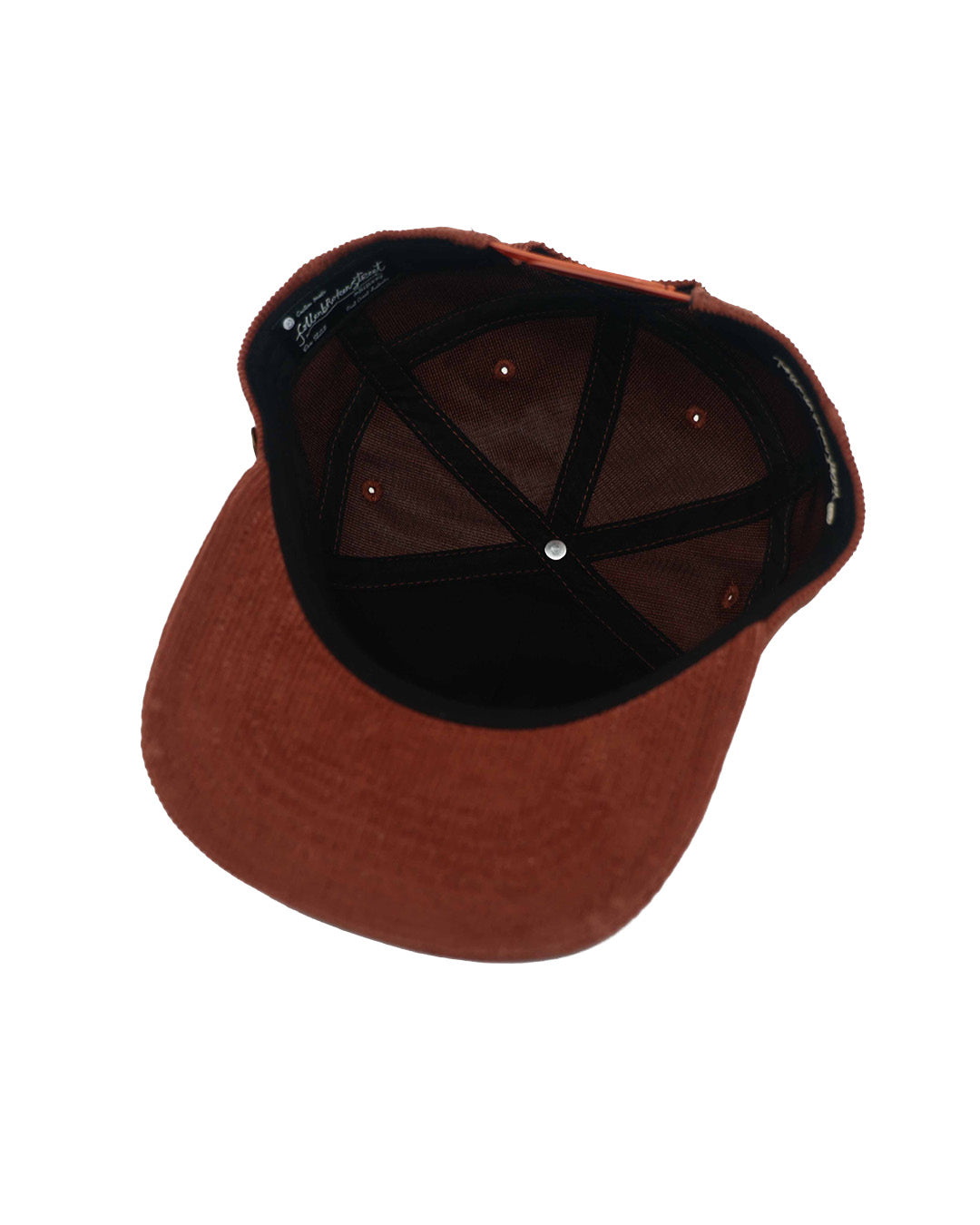 PREORDER - The Stash Cap – Wombat Embroidery – Corduroy Brown Snapback Hat