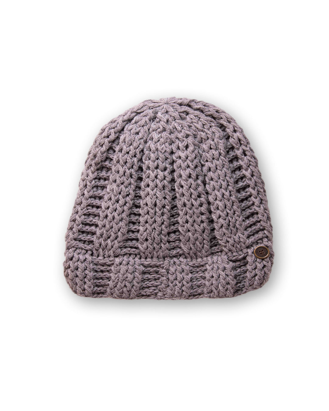 The Transcend Classic Beanie grey product shot on neutral background showing compact shape and minimal design