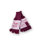 The Fingerless Gloves – Cosy Maroon