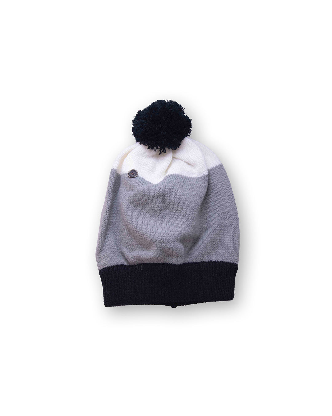 The Cherry Top Beanie - BLACK