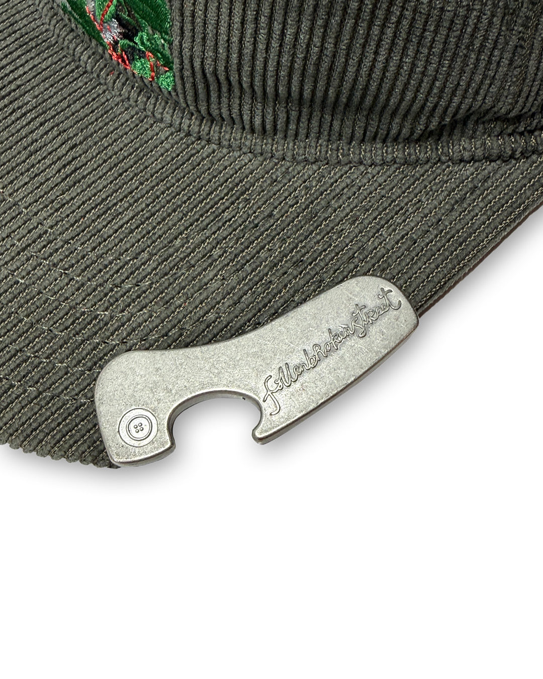 Add fallenBROKENstreet Patent Bottle Opener Brim - Silver