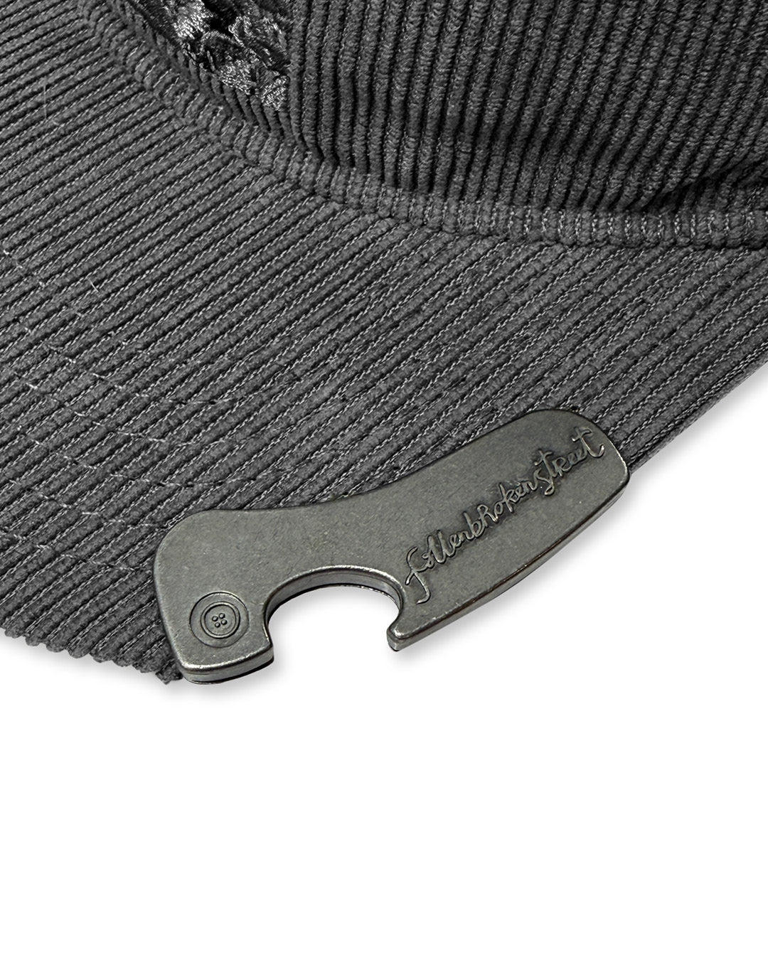 Add fallenBROKENstreet Patent Bottle Opener Brim - Gunmetal