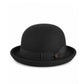 The Game Keeper Felt Hat – Kids – Black by FallenBROKENstreet. Wool felt bowler hat with leather inner band, silky lining, and grosgrain ribbon trim.