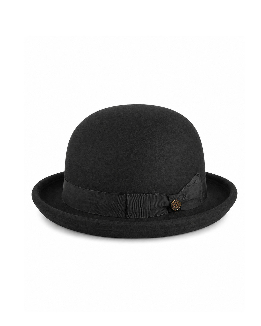 The Game Keeper Felt Hat – Kids – Black by FallenBROKENstreet. Wool felt bowler hat with leather inner band, silky lining, and grosgrain ribbon trim.