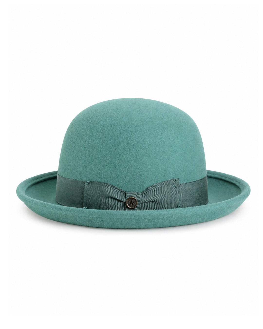 A bowler to keep you out of trouble — or maybe into it. The Game Keeper Felt Hat Kids Turquoise is a timeless shape reimagined for curious minds, finished with refined detailing and everyday durability.