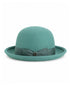 A bowler to keep you out of trouble — or maybe into it. The Game Keeper Felt Hat Kids Turquoise is a timeless shape reimagined for curious minds, finished with refined detailing and everyday durability.