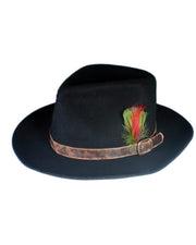 Chapéu de feltro Bromley - preto