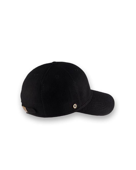 The Lux Sport Wool Felt Baseball Cap premium structured cap with adjustable fit and soft felt finish
