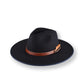 wide brim navy hat fallenbrokenstreet