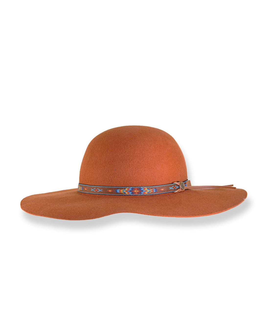 The Little Hippie Floppy Felt Hat Rust Kids Wool Felt Hat