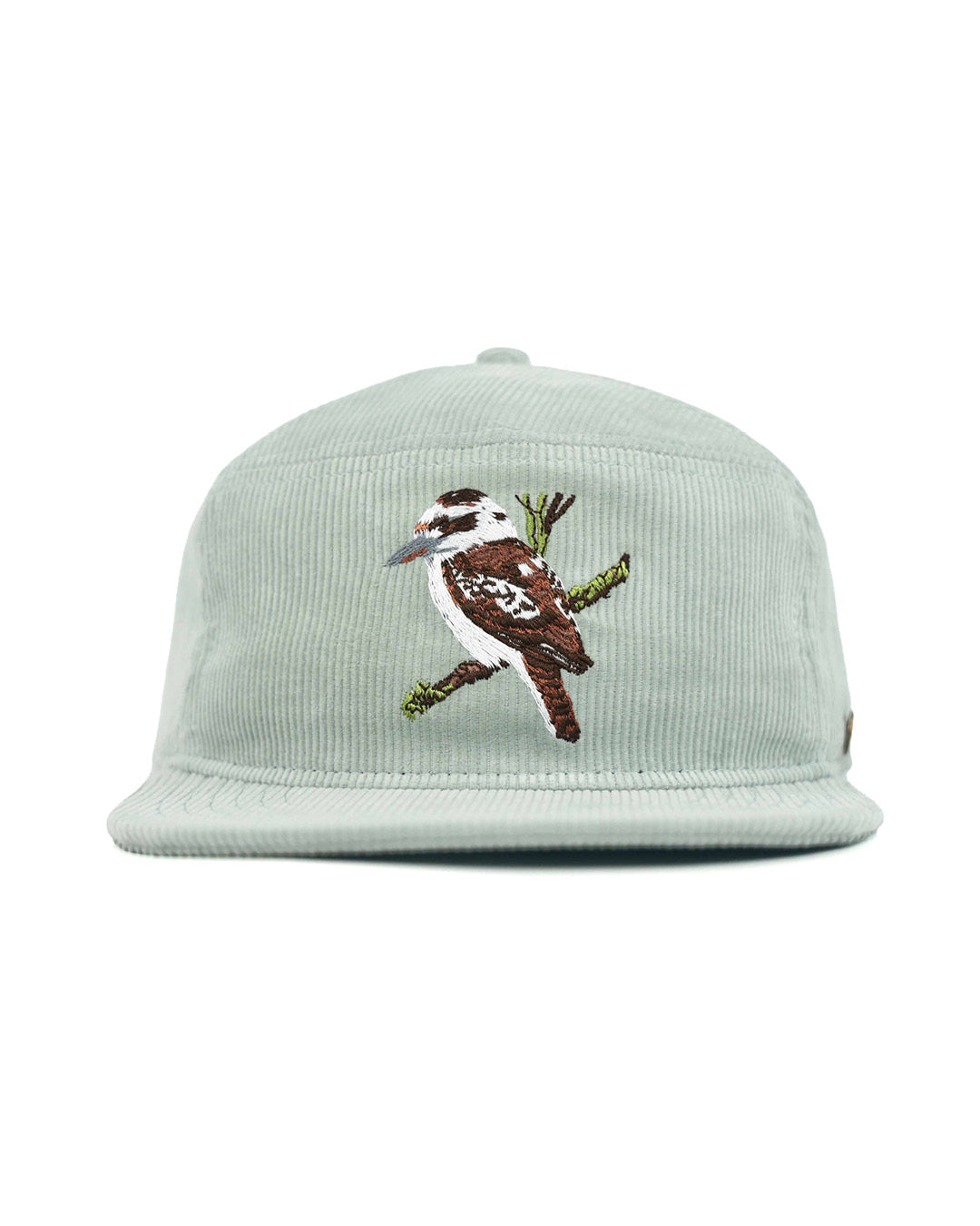 The Stash Cap - Kookaburra - Seafoam Corduroy