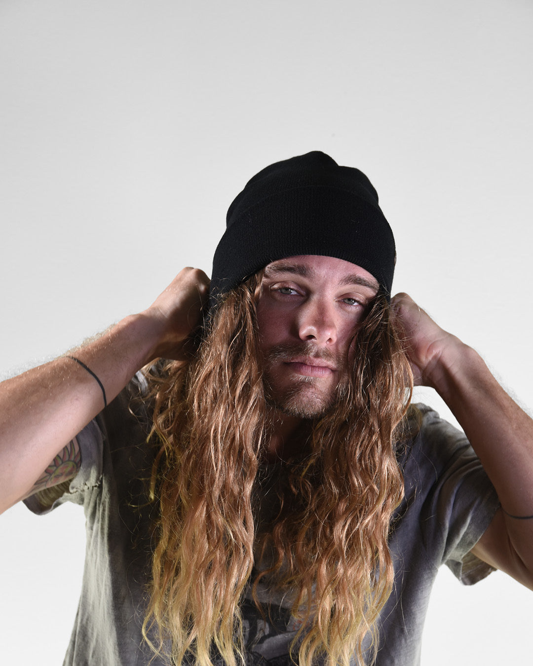 The Lucks  Beanie - Black