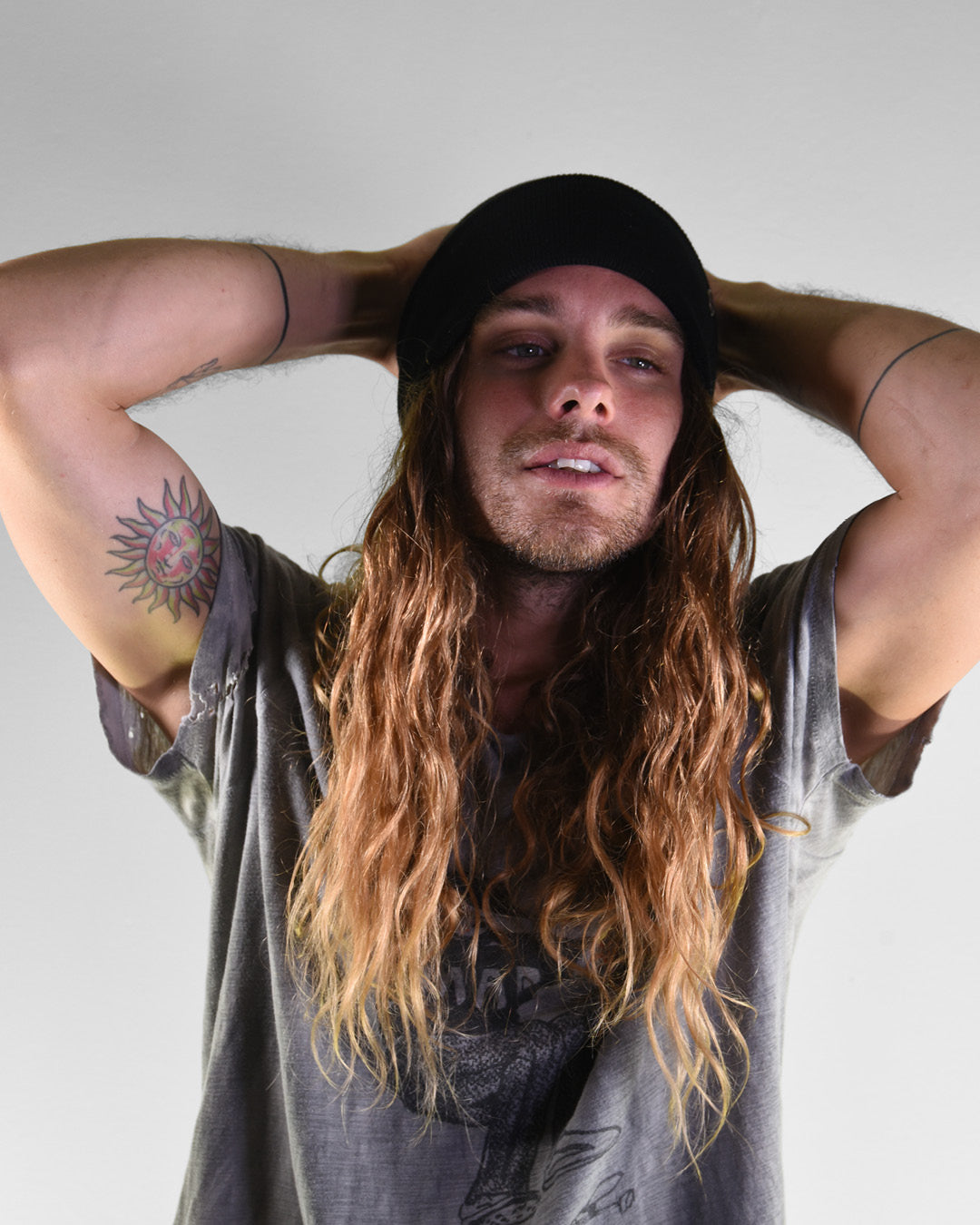 The Lucks  Beanie - Black
