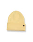 The Lucks Beanie Buttercup, ribbed knit design in soft fibres with FallenBROKENstreet logo badge.