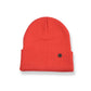 The Lucks Beanie Coral, ribbed knit non-wool design with FallenBROKENstreet logo badge.