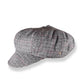 The Oliver Cap – Grey Tweed