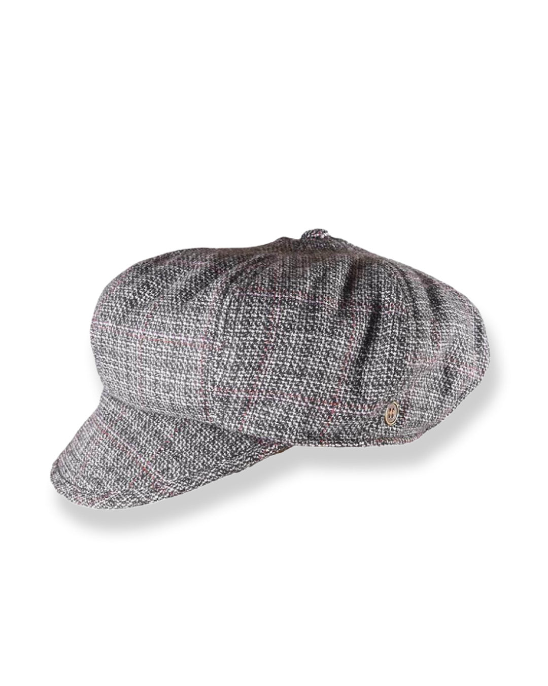 The Oliver Cap – Grey Tweed