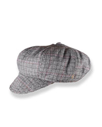 The Oliver Cap – Grey Tweed