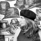 The Runaway Beret – Black