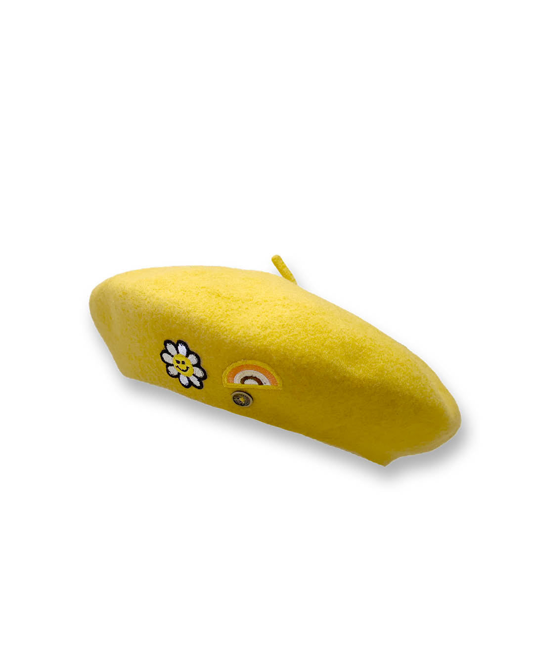 The Runaway Beret – Mustard
