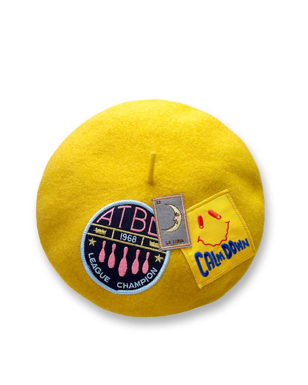 The Runaway Beret – Mustard