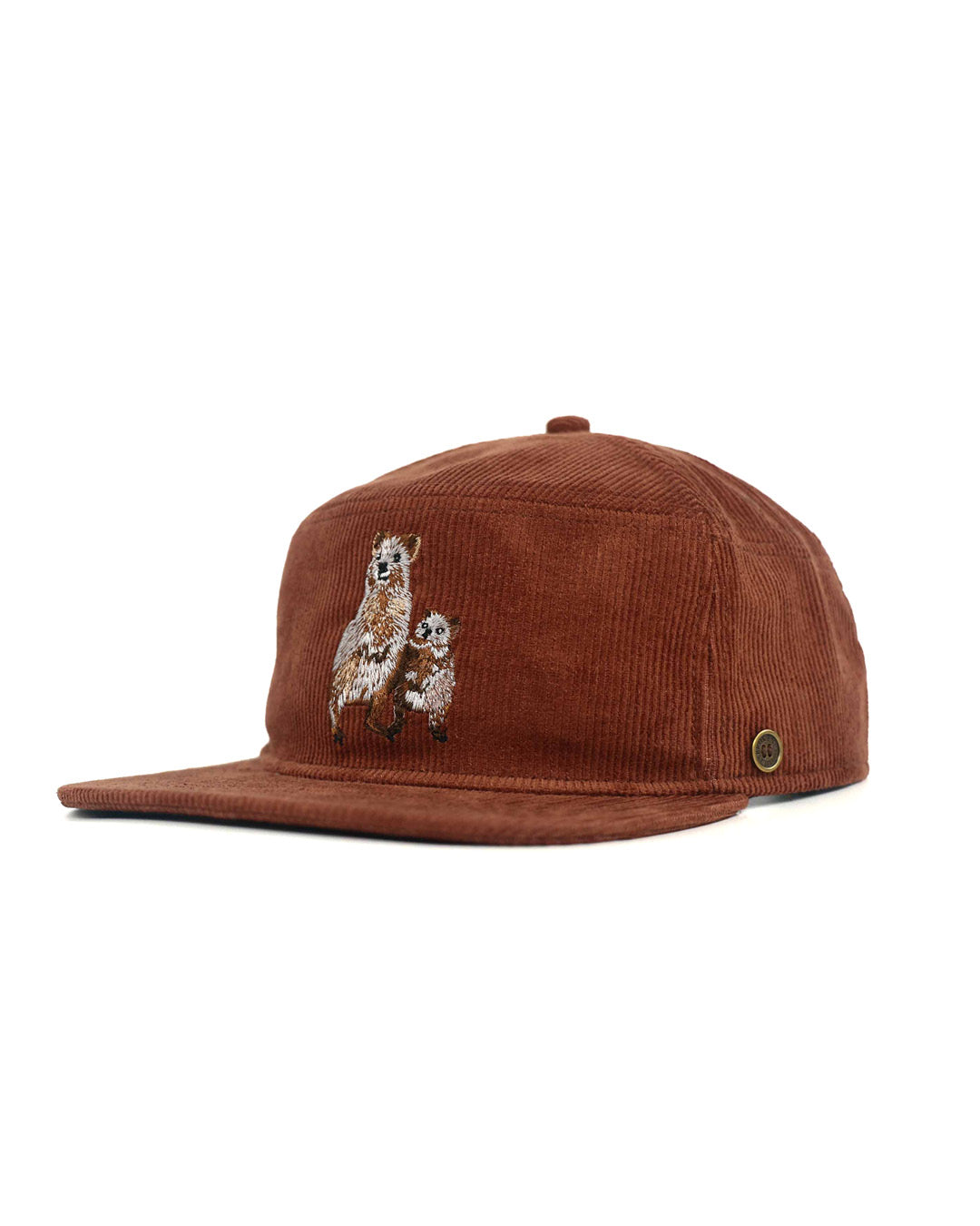 The Stash Cap - Quokka - Brown Corduroy | fallenBROKENstreet