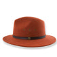Rust coloured fedora from fallenbrokenstreet
