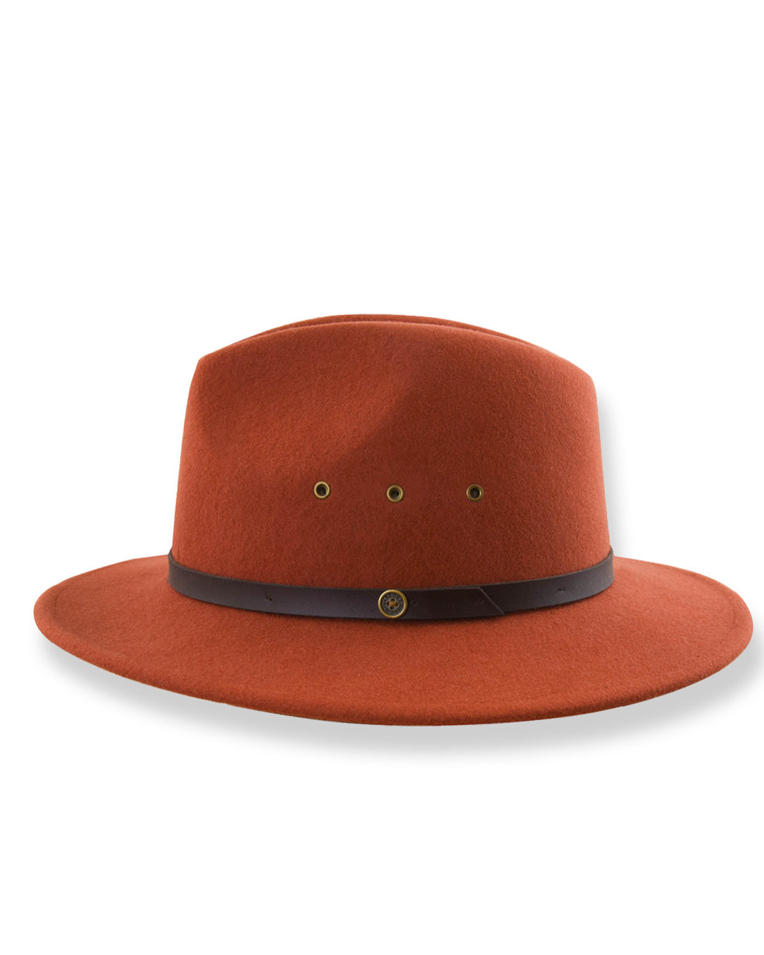 Rust coloured fedora from fallenbrokenstreet