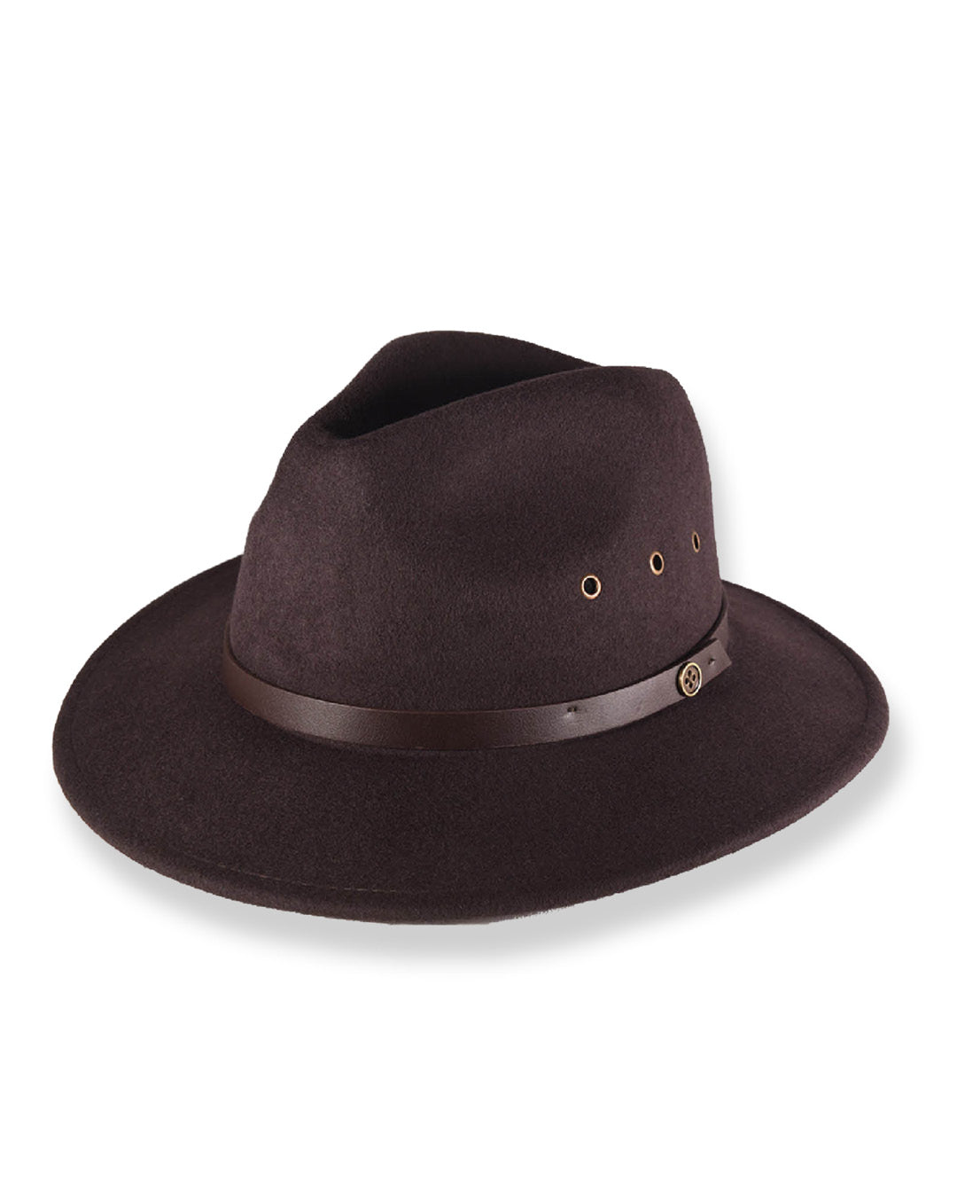 The Ratatat Felt Hat KIDS Chocolate, premium childrens hat in Australian wool felt