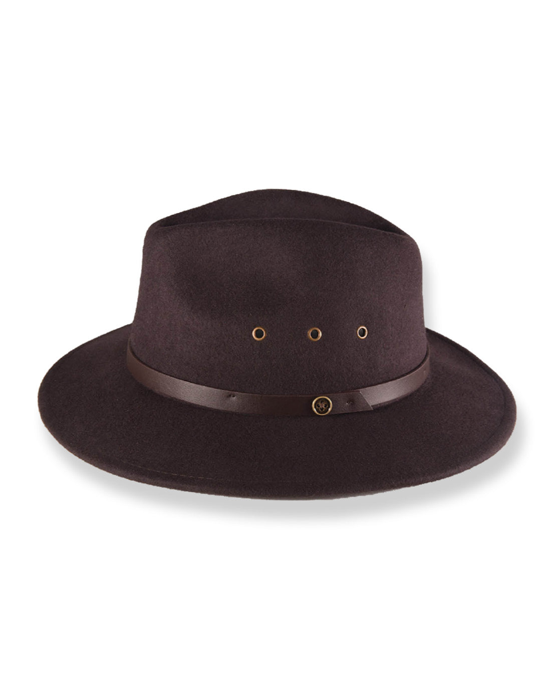 The Ratatat Felt Hat KIDS Chocolate, brown wool felt kids hat by Fallen Broken Street