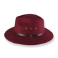 The RataTat Felt Hat- Wine
