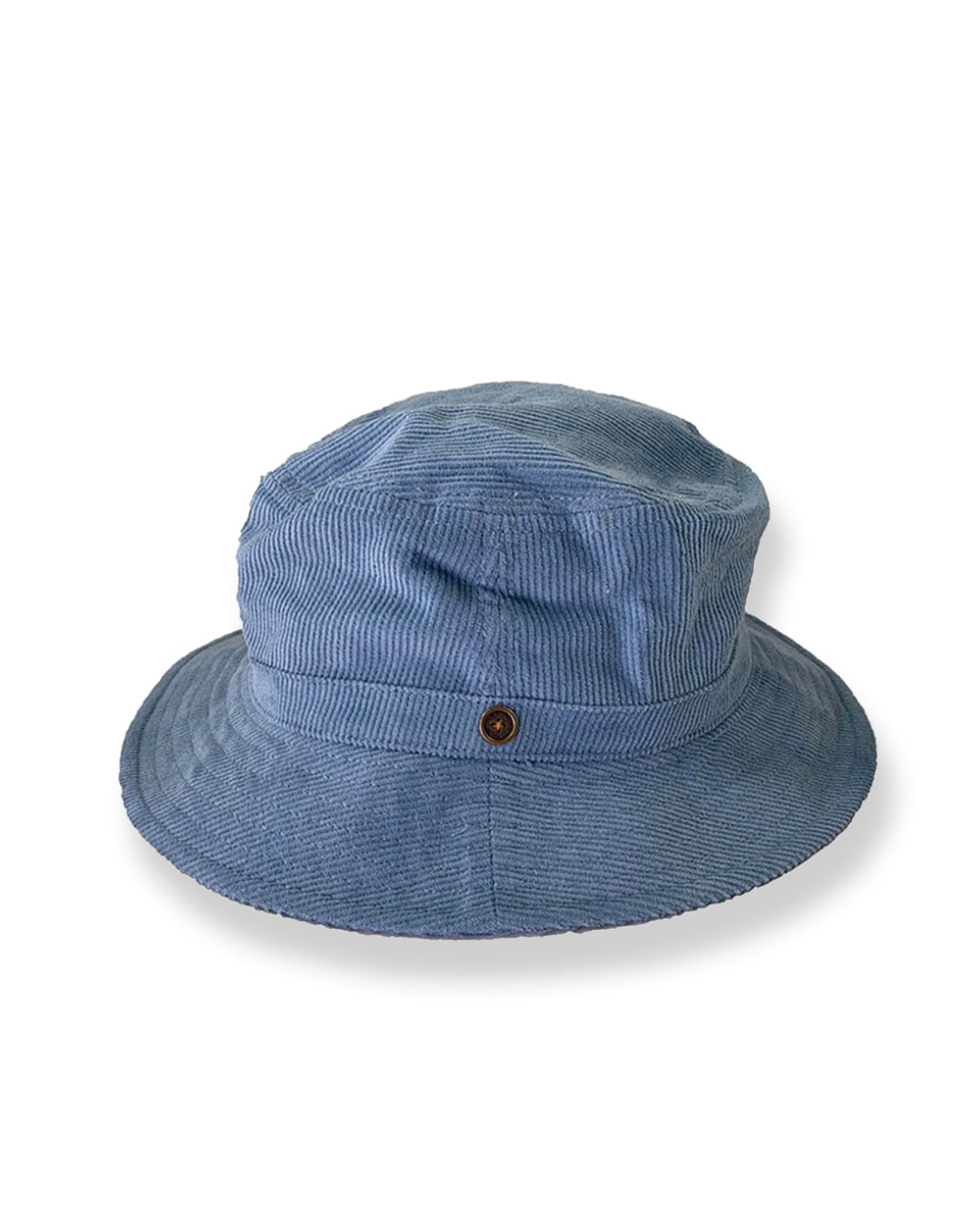 The Saturday Bucket Hat - Blue Corduroy by fallenBROKENstreet – product view