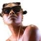 "Model wearing THE SOLAR FLARE sunglasses by fallenBROKENstreet"

