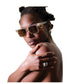 model showcasing summer eyewear by fallenBROKENstreet with sunglass chain