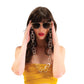model showcasing summer  clear eyewear by fallenBROKENstreet with sunglass chain
