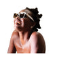 Model wearing THE SOLAR FLARE Skywalker sunglasses

