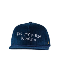 It’s My First Rodeo – Navy Corduroy Stash Cap - fallenBROKENstreet
