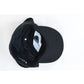 FallenBROKENstreet Surf Stash Cap – Kids – Black, adjustable 53cm cotton cap with flat brim.