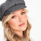 The Oliver Cap – Grey Tweed