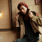 Bonnet The Transcend Stripe - Marron et Beige