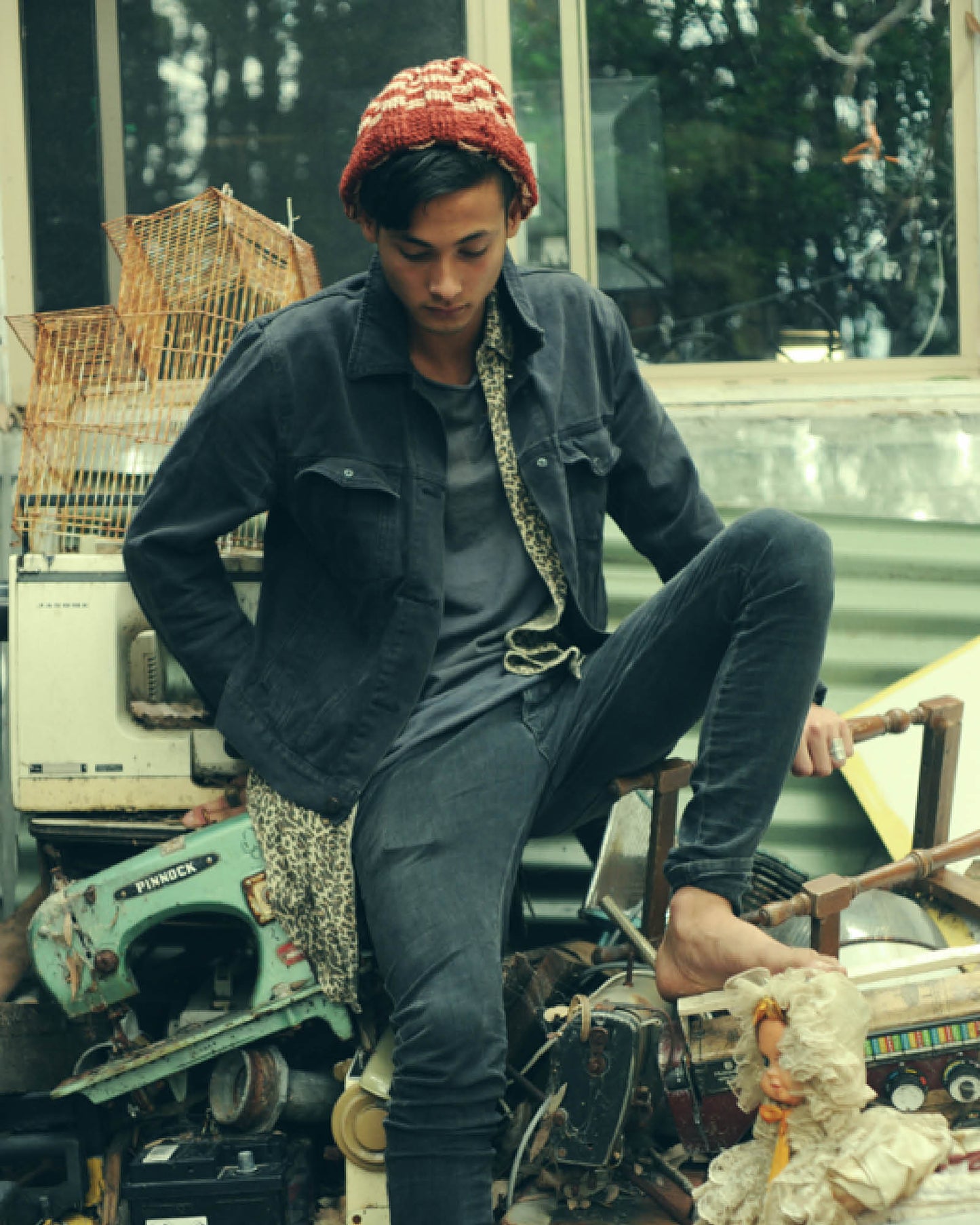 Gorro Transcend - CINZA