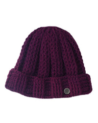 The Transcend Beanie - KIDS - Burgundy - fallenBROKENstreet