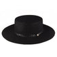 The Trix Felt Hat - Black - Made to Order - fallenBROKENstreet