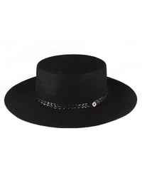 The Trix Felt Hat - Black - Made to Order - fallenBROKENstreet