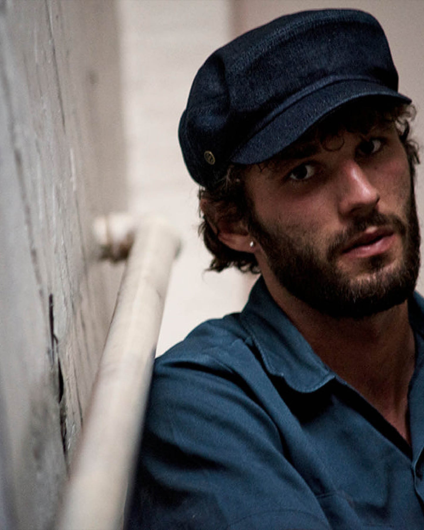 Casquette Twist Paperboy - Bleu Jean