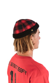 La Casquette New Yorker - Tartan Rouge